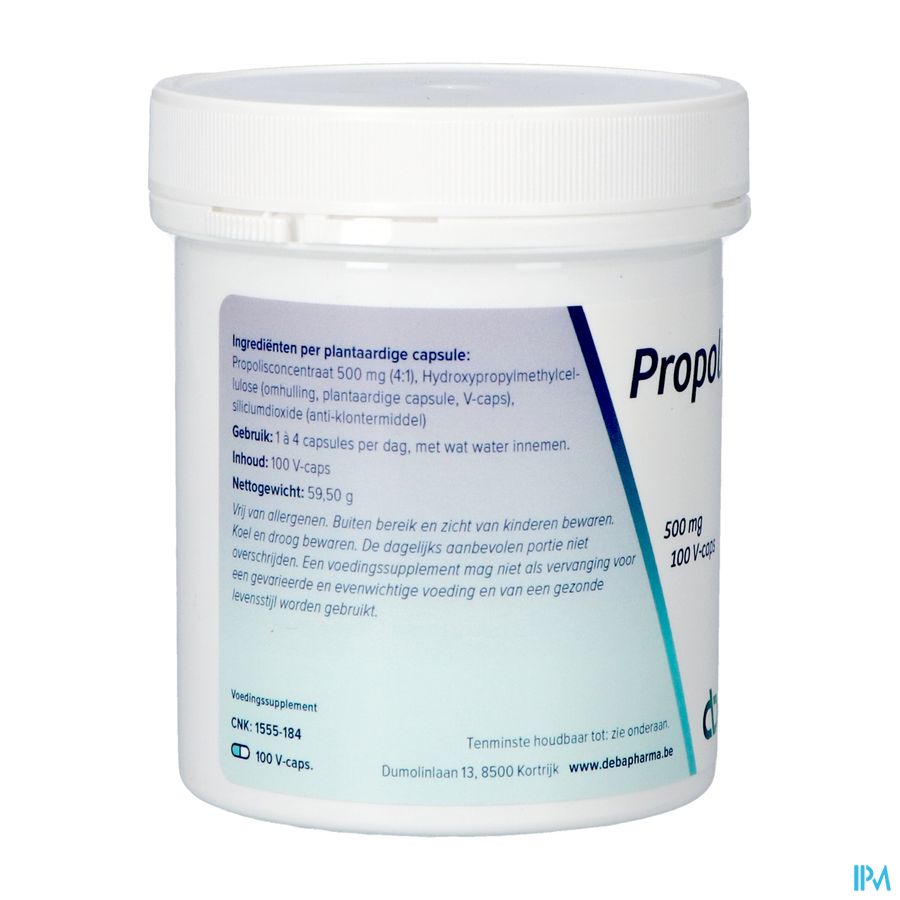 Propolis Caps 100x500mg Deba 1