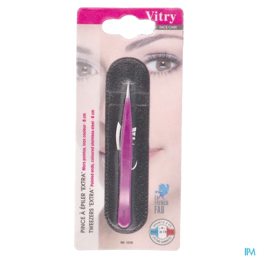 Pince A Epiler "extra" Couleur Mors Pointus 25