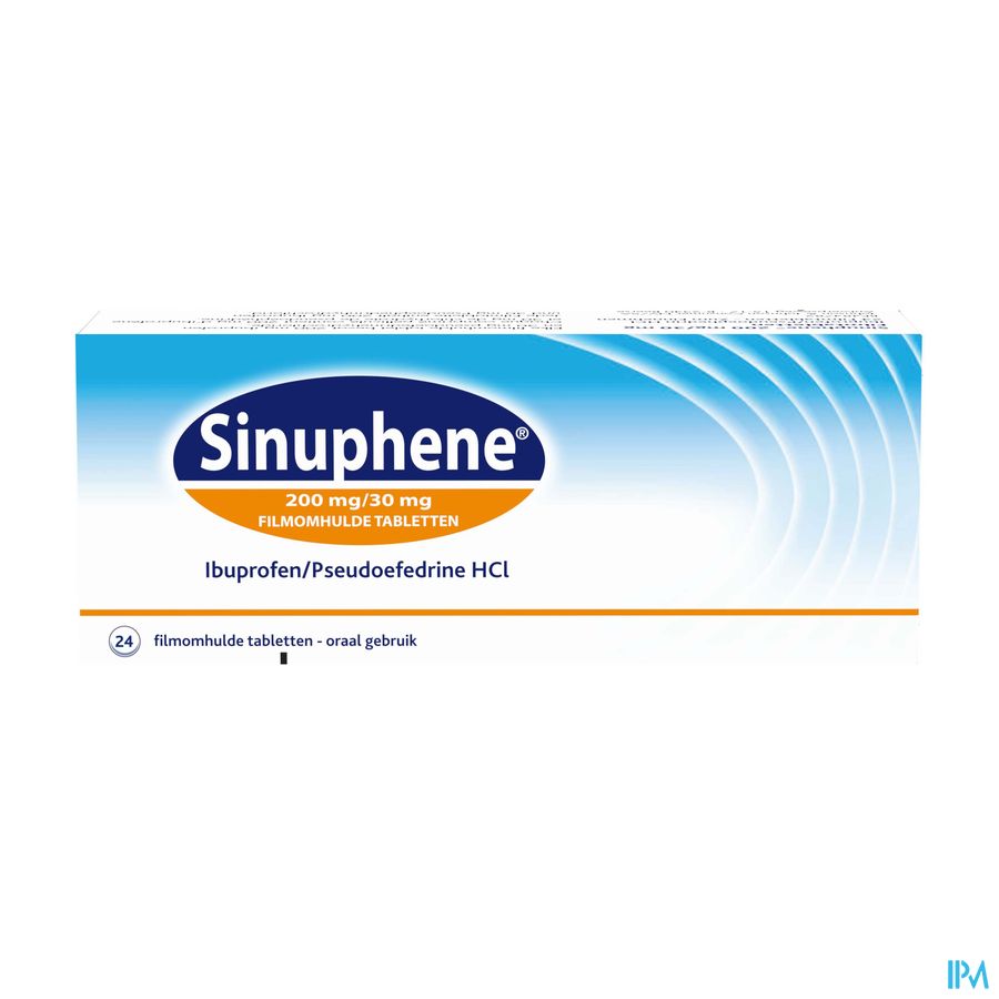 Sinuphene 200mg/30mg Filmomh Tabl 24 Sinuphene 200mg/30mg Filmomh Tabl 24