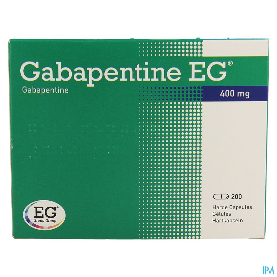Gabapentine EG 400Mg Caps 200 X 400 Mg 1