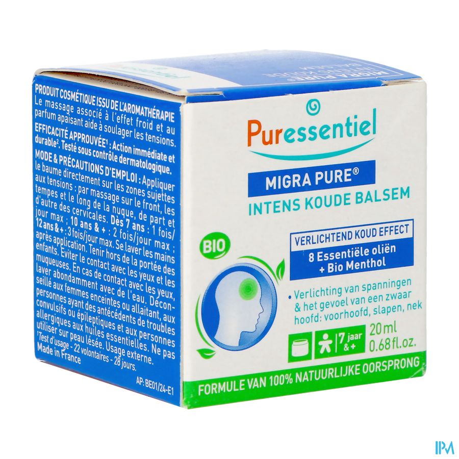Puressentiel Migra Pure Koude Intense Balsem 20ml