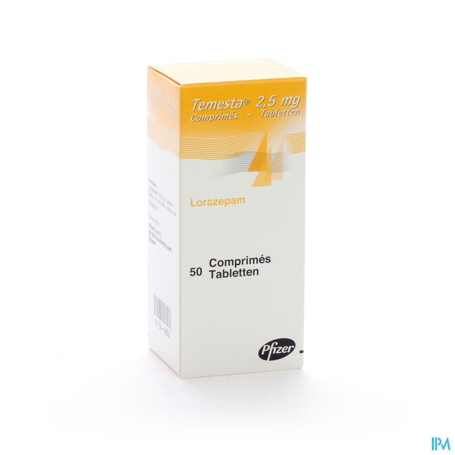 Temesta Comp 50 X 2,5mg 1