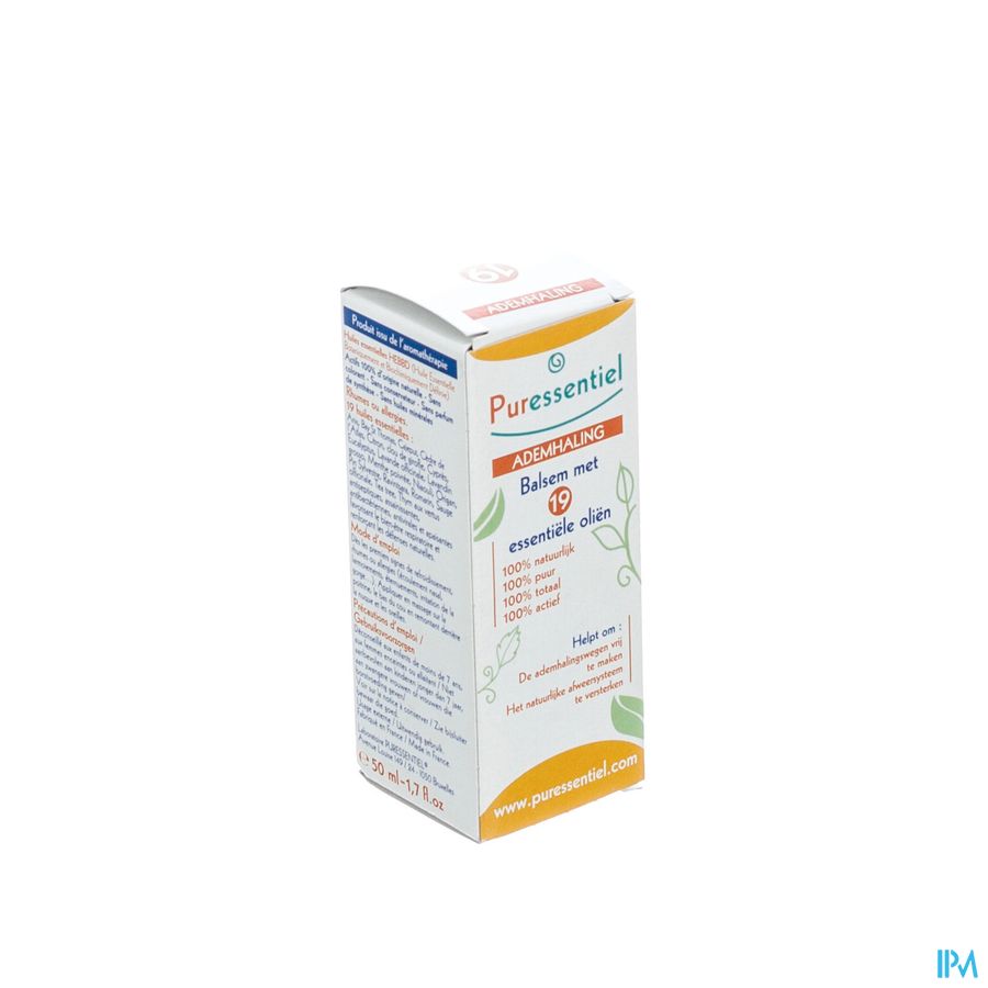 Puressentiel Ademhaling Balsem 19 Ess Olie 50ml 4