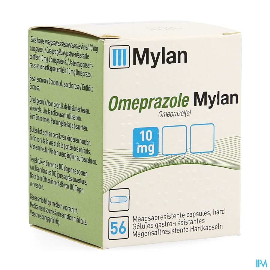 Omeprazol Viatris 10mg Caps 56 1