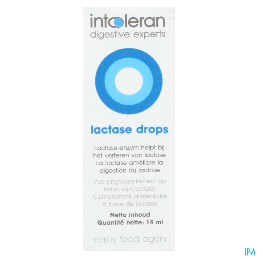 Intoleran Lactase Drops 14ml 1