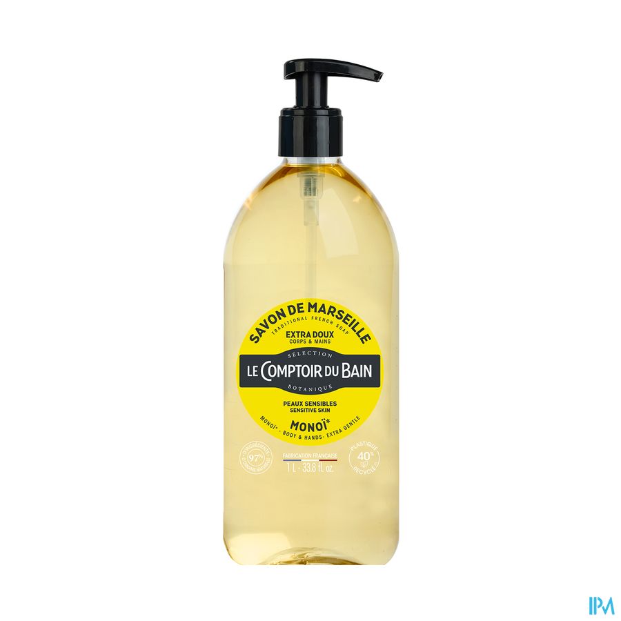 Le Comptoir Du Bain Savon Marseille Tiare 1l Le Comptoir Du Bain Savon Marseille Tiare 1l