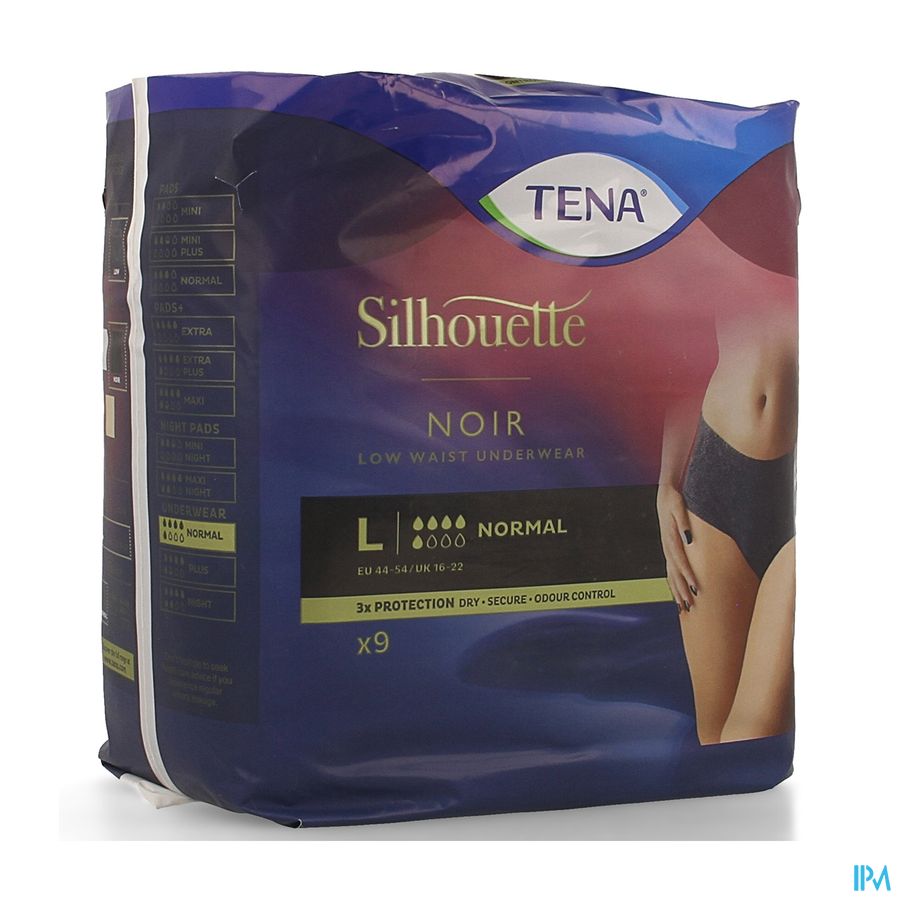 Tena Silhouette Noir Low Waist l 795621 Tena Silhouette Noir Low Waist l 795621