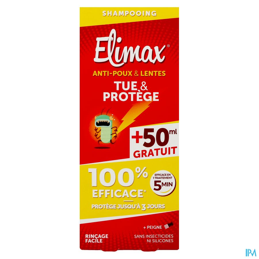Elimax Shampoo A/poux Fl 250ml
