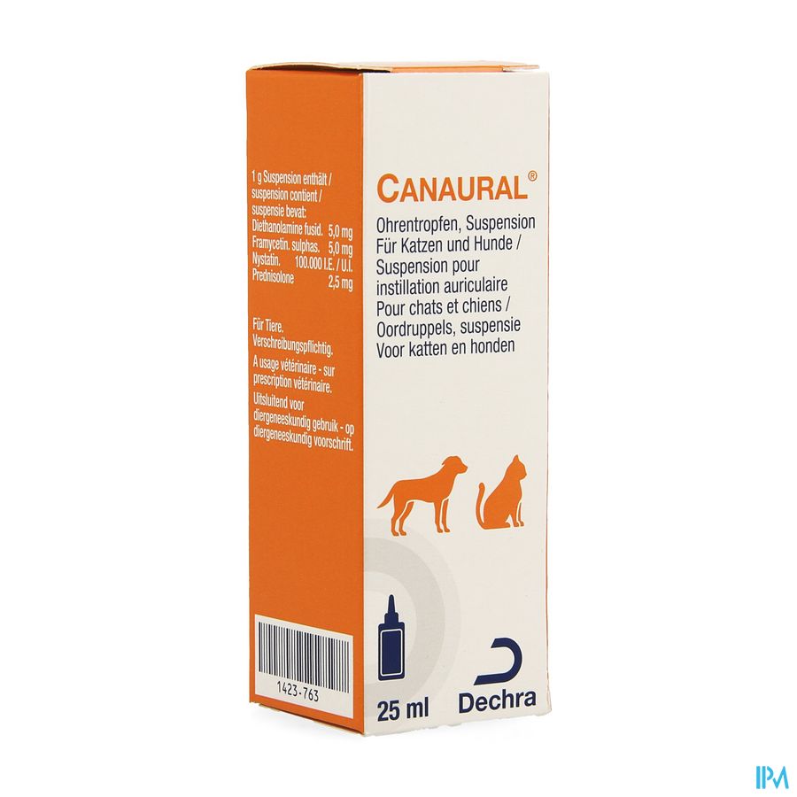 Canaural Oordruppels Hond/kat 25ml