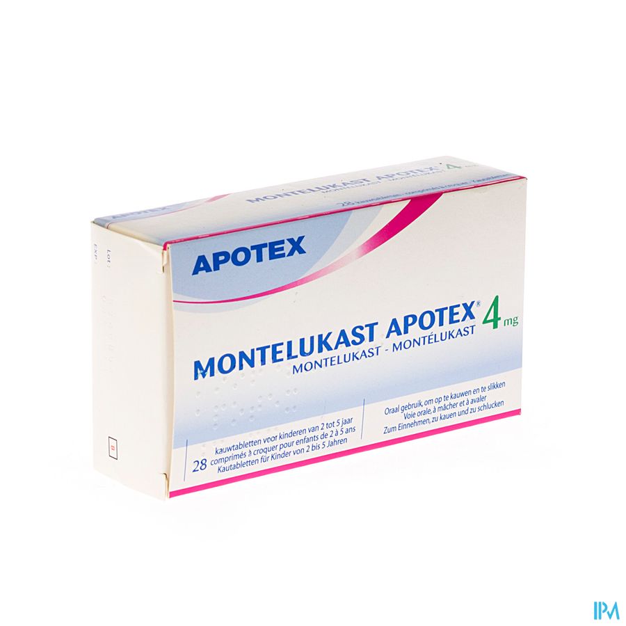 Montelukast Ab 4mg Comp A Macher 28 Montelukast Ab 4mg Comp A Macher 28
