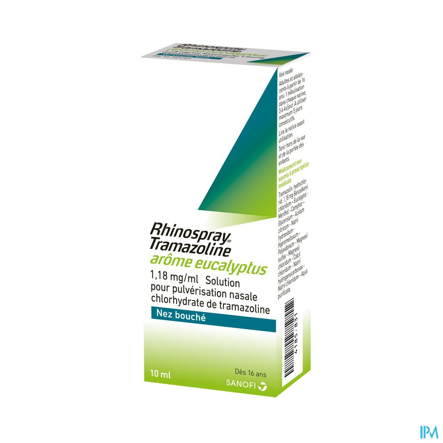 Rhinospray Tramazol. Eucal. 1,18mg/ml Sol Nas.10ml