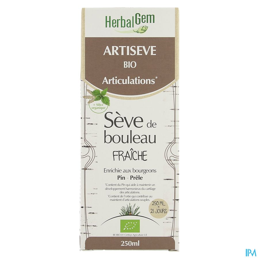 Herbalgem Artiseve Bio Fl 250ml 3