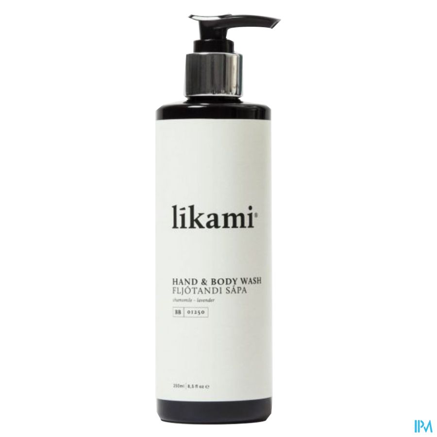 Likami Hand&body Wash Chamomile Lavender 250ml Likami Hand&body Wash Chamomile Lavender 250ml