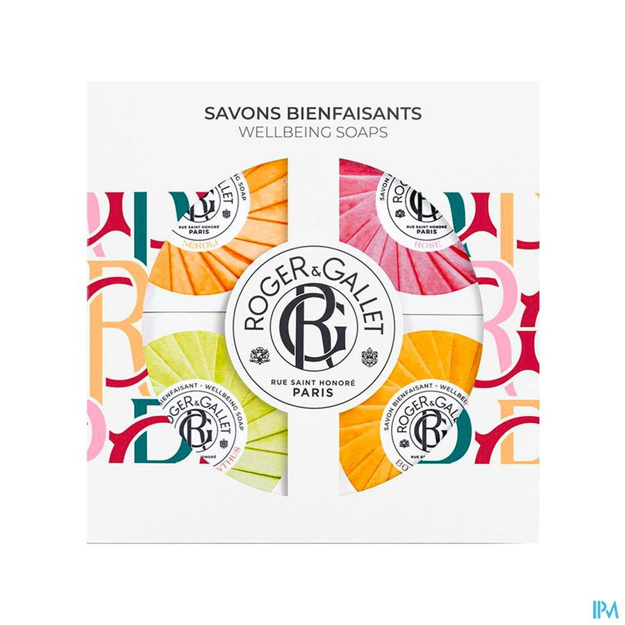 Roger&gallet Set Multi Zepen 4x50g Roger&gallet Set Multi Zepen 4x50g