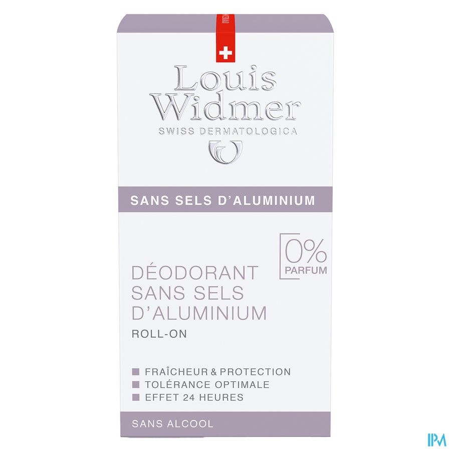 Widmer Deo Zonder Alu N/parf Roll-on 50ml 1