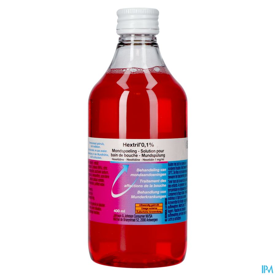 Hextril 0,1% Mondspoeling 400ml 10