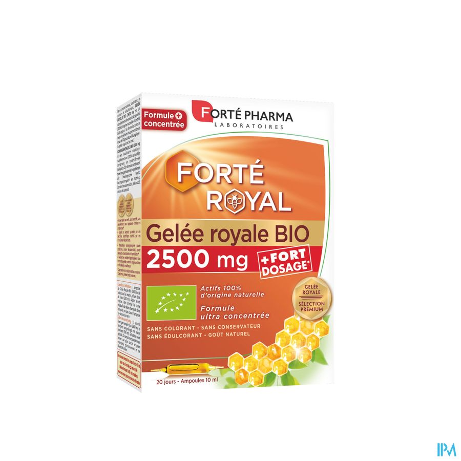 Gelee Royale 2500mg Bio 20x10ml Gelee Royale 2500mg Bio 20x10ml