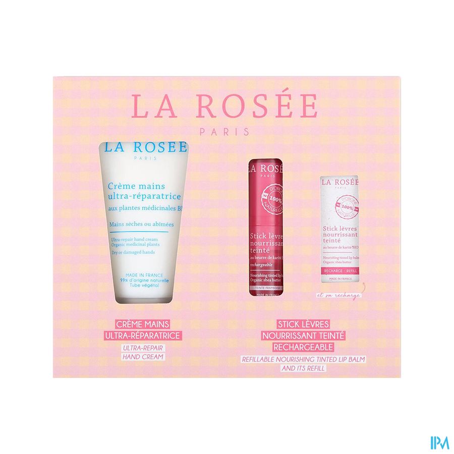 La Rosee Coffret Tourisme Stick Levr.teinte 3prod.