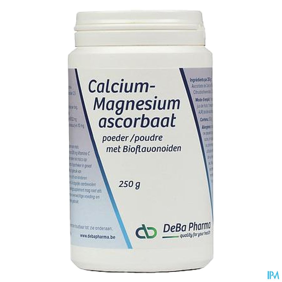 Ca mg Ascorbate+bioflavon. 250g Deba 2