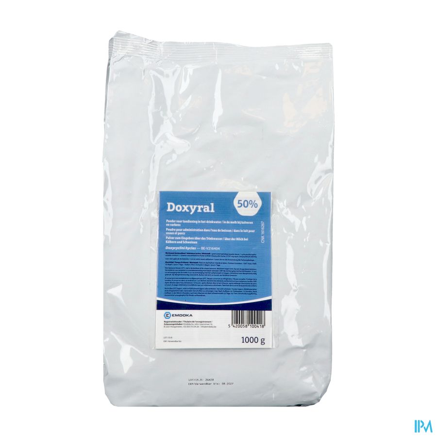 Doxyral 50% Pdr Oplosbaar 1kg Doxyral 50% Pdr Oplosbaar 1kg