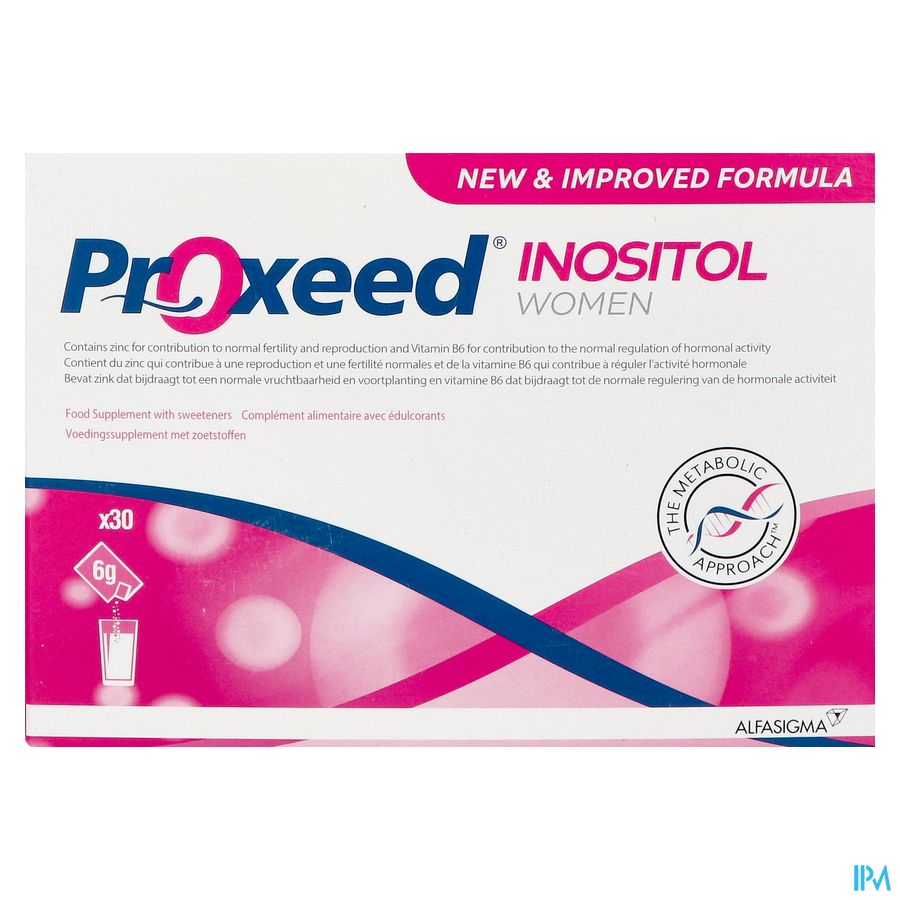 Proxeed Women Inositol Zakje 30 1