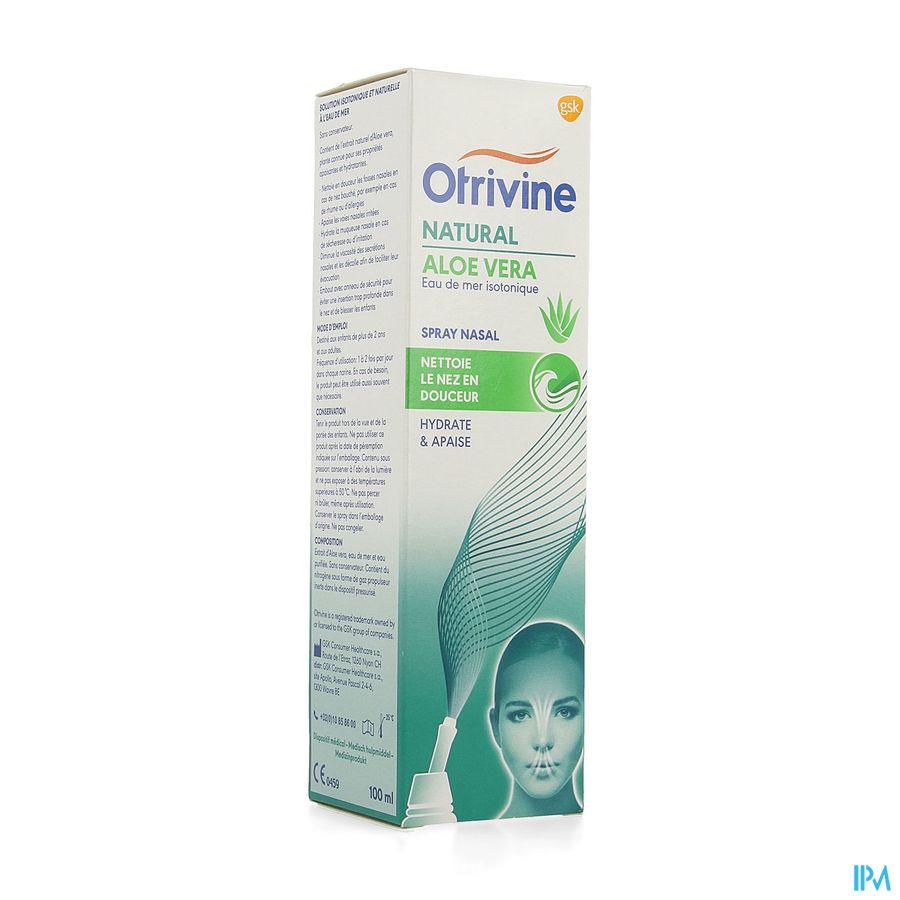 Otrivine Natural Aloe Vera Spray 100ml Otrivine Natural Aloe Vera Spray 100ml