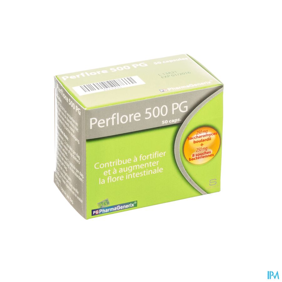 Perflore 500 Pg Pharmagenerix Caps 50 Perflore 500 Pg Pharmagenerix Caps 50