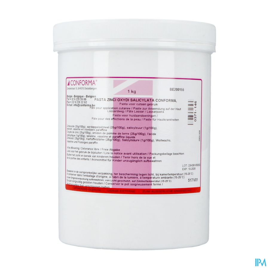 Lassar Pate/ Deeg Pb5 1kg Conf Lassar Pate/ Deeg Pb5 1kg Conf