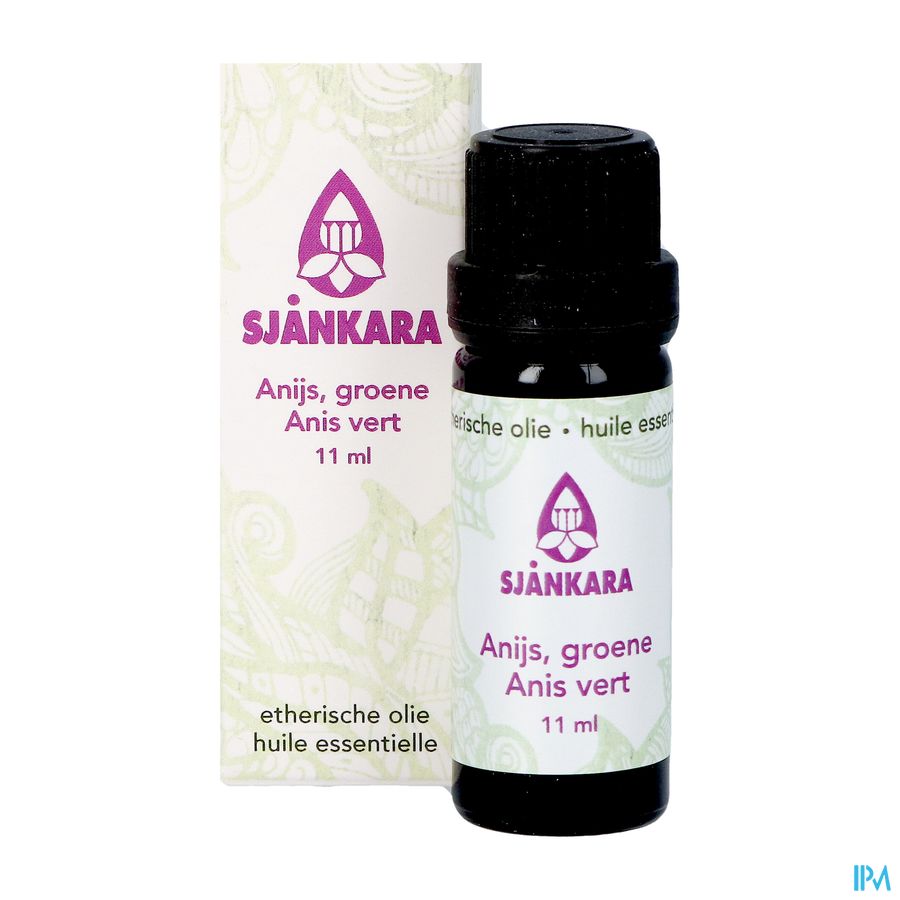 Sjankara Anijs, Groene Ess. Olie 11ml 5