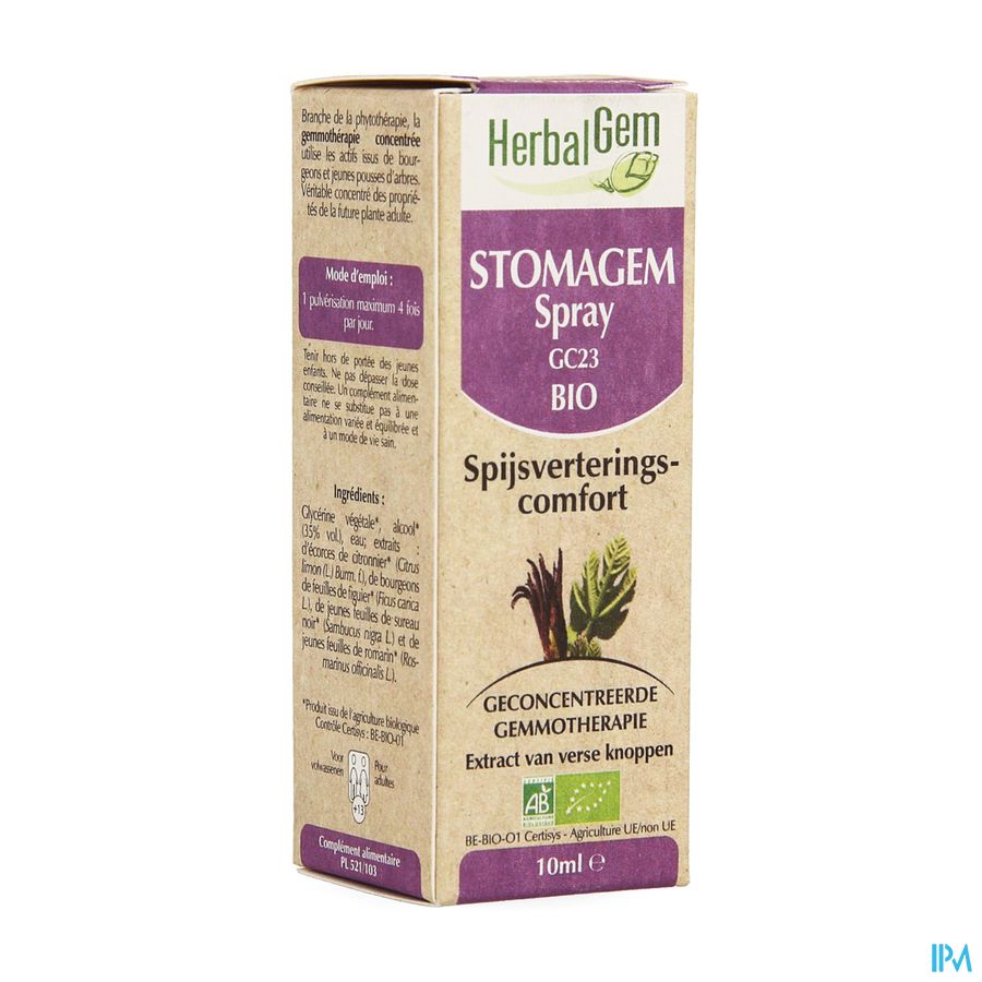 Herbalgem Stomagem Bio Spray 10ml Herbalgem Stomagem Bio Spray 10ml
