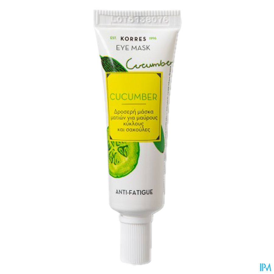 Korres Kf Cucumber Anti-fatigue Eye Mask 8ml 2
