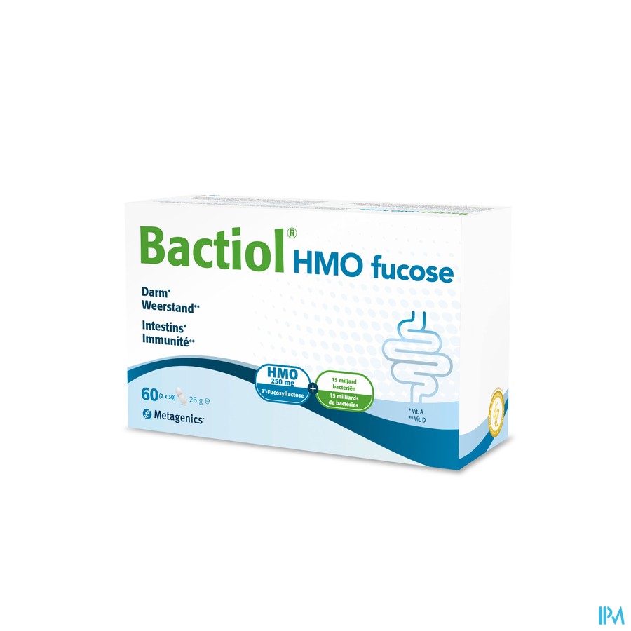 Bactiol Hmo Fucose Caps 60 Metagenics