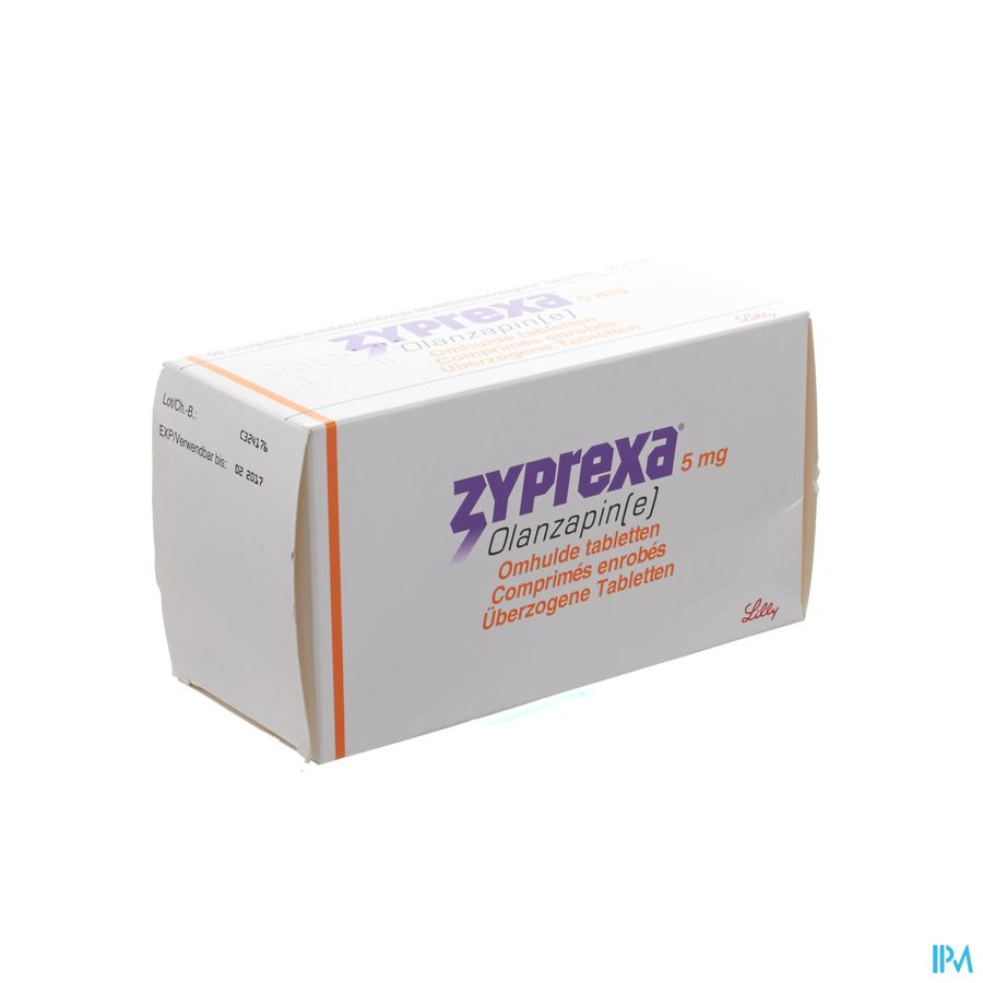 Zyprexa 5mg Pi Pharma Comp 98 X 5mg Pip Zyprexa 5mg Pi Pharma Comp 98 X 5mg Pip