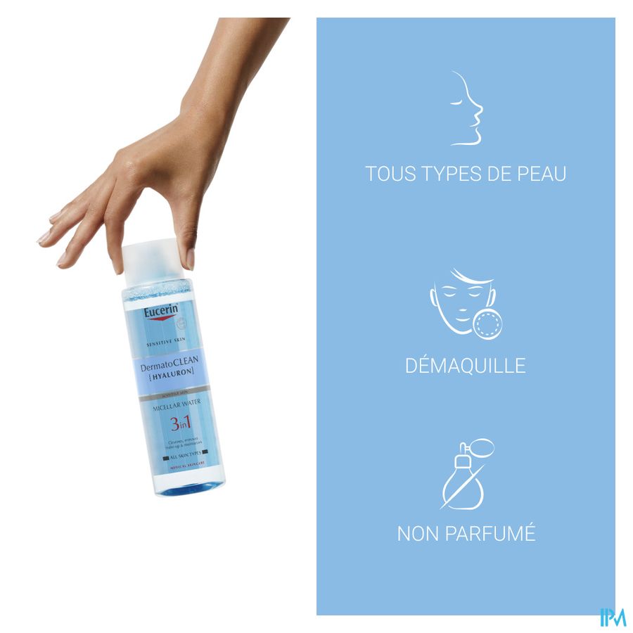 Eucerin Dermatoclean Hyaluron Lotion Micel. 400ml 5