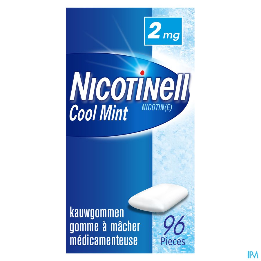 Nicotinell Cool Mint 2mg Gommes A Macher 96 2