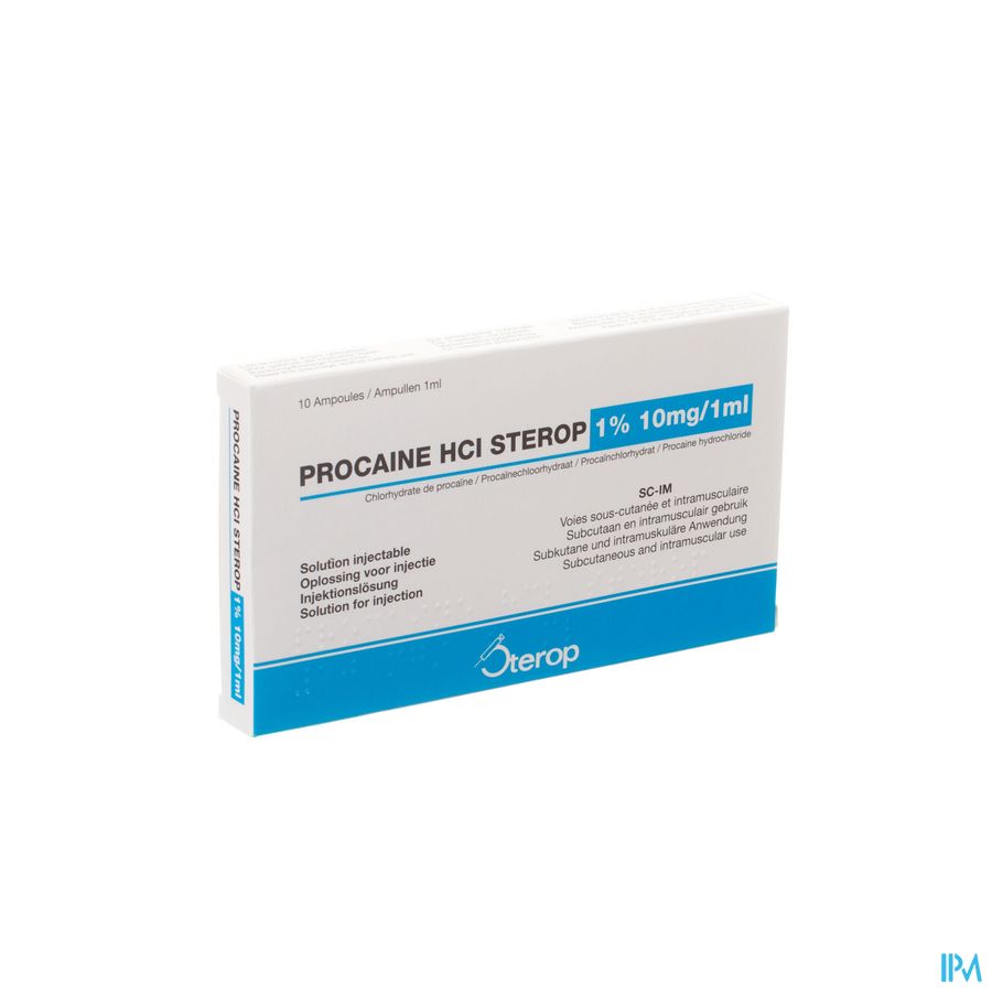 Sterop Proc 1 % 10mg 1ml 10 Amp Sterop Proc 1 % 10mg 1ml 10 Amp
