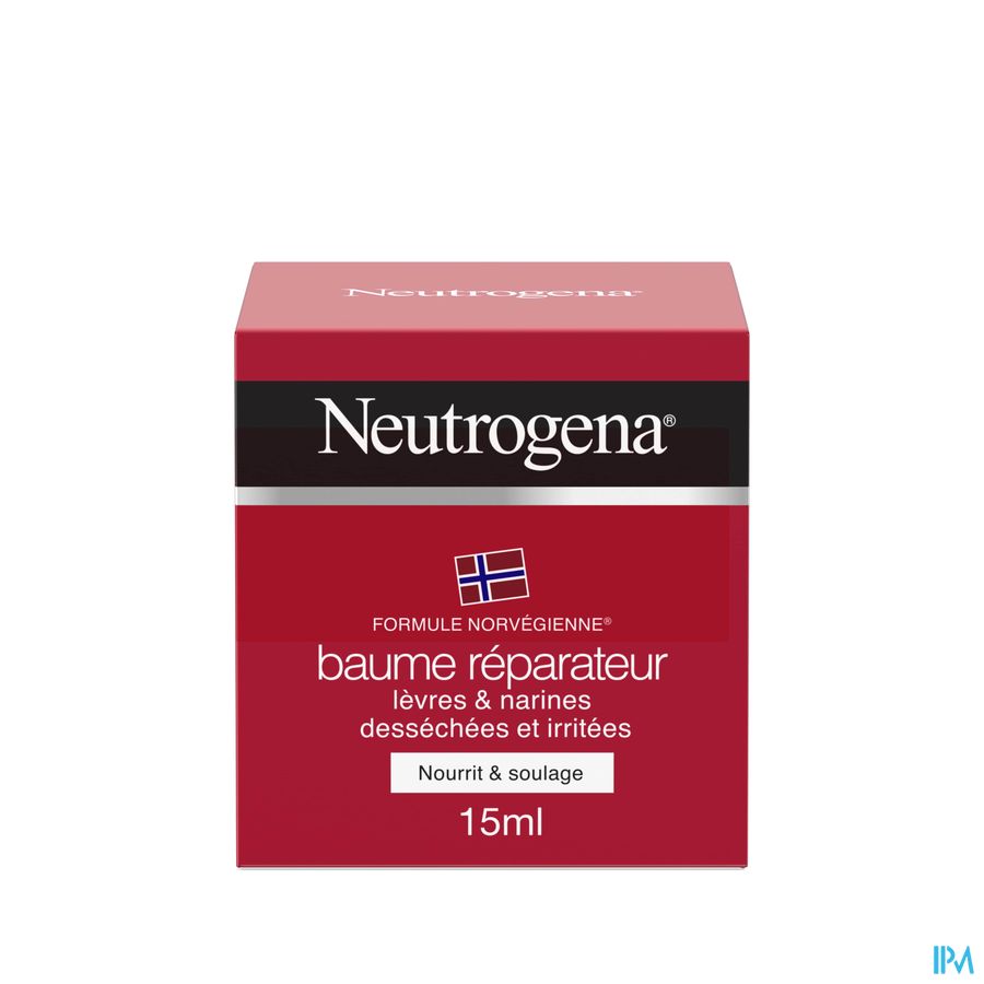 Neutrogena N/f Lip&neusvleugelbalsem Pot 15ml