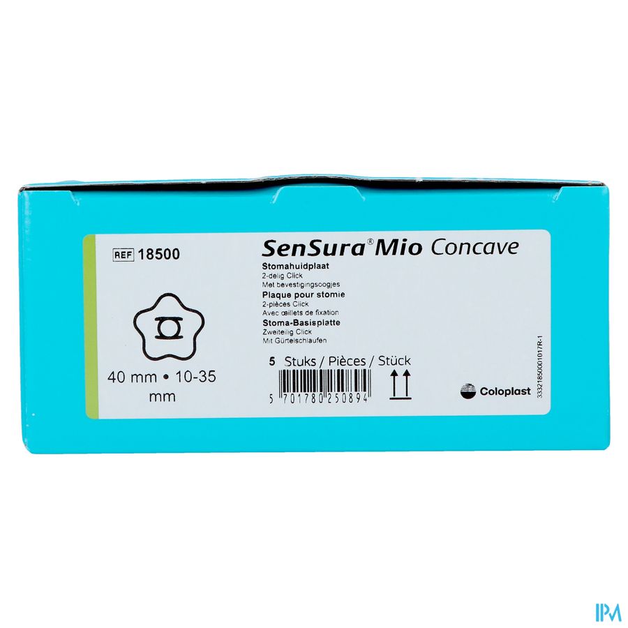 Sensura Mio Concave 2d Plaat Uitknipb. 10-35mm 5 2