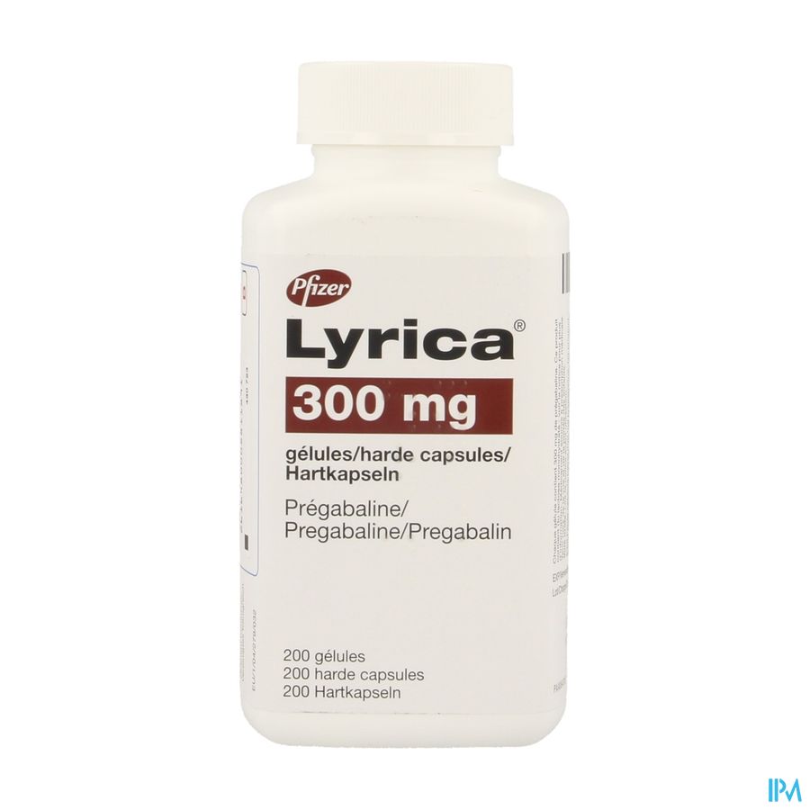 Lyrica 300mg Harde Caps 200 X 300mg Lyrica 300mg Harde Caps 200 X 300mg