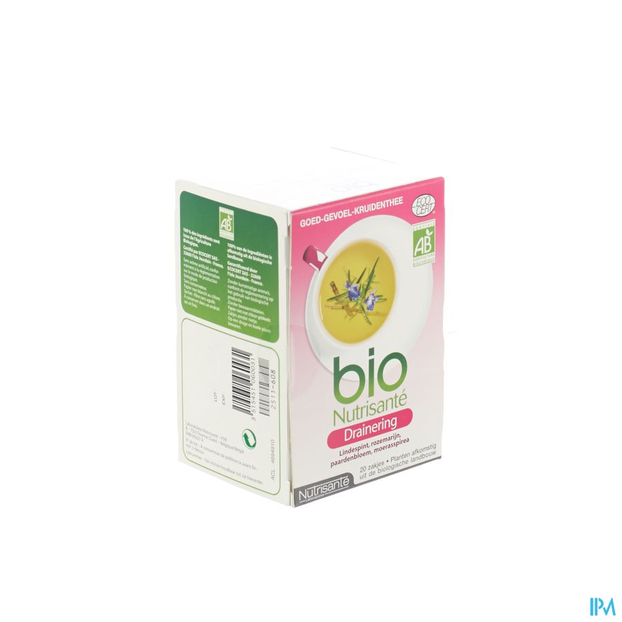 Infusie Bio Drainage Zakje 20 Infusie Bio Drainage Zakje 20