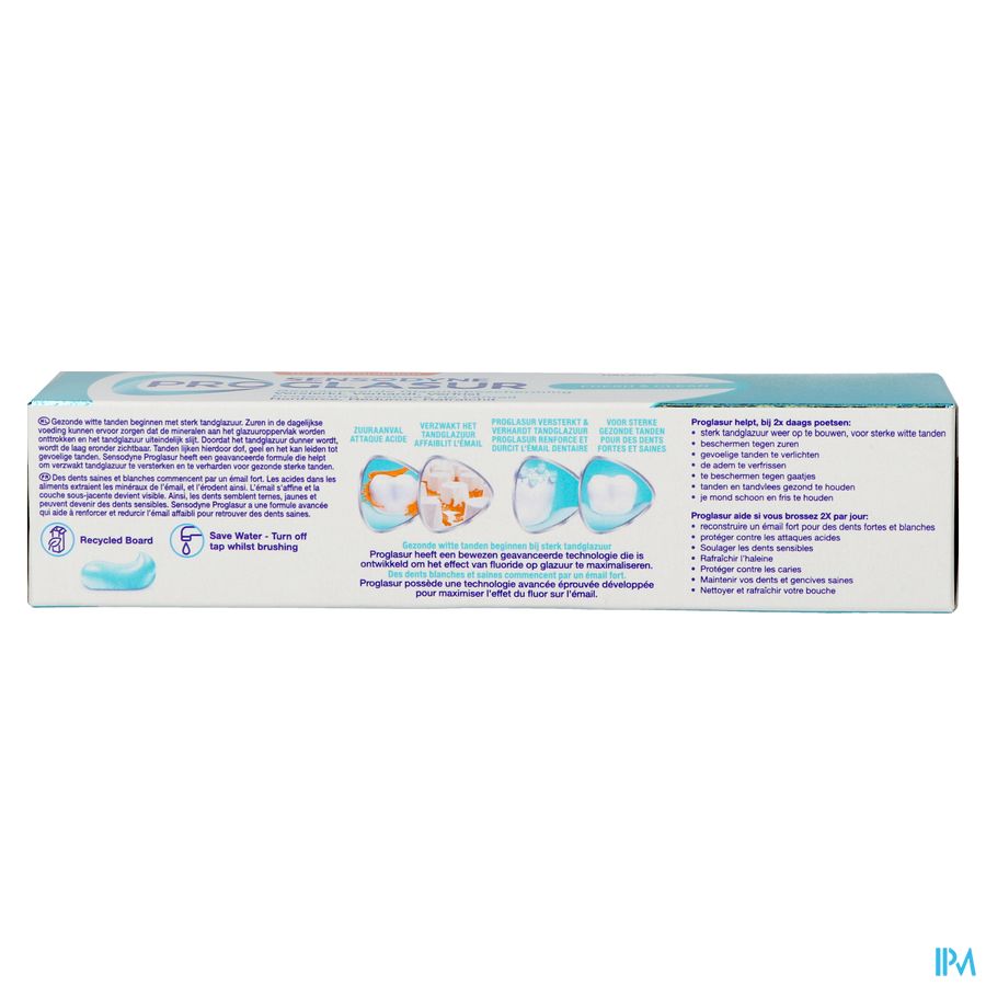 Sensodyne Proglasur Fresh & Clean Tube 75ml 5