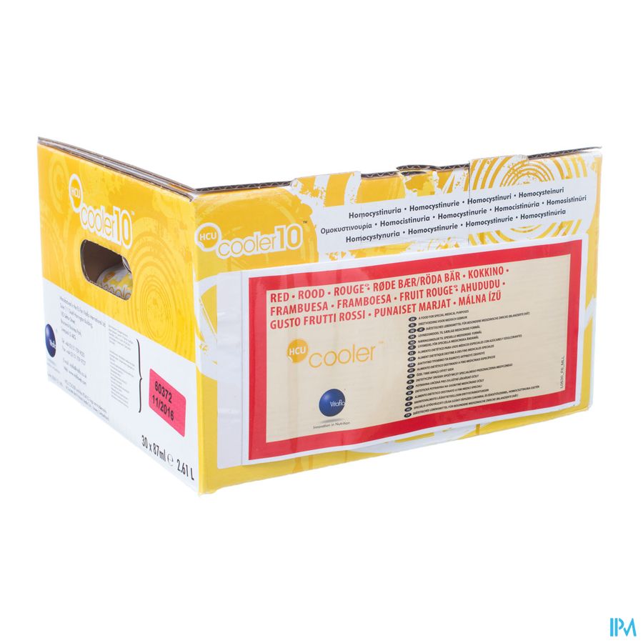 Hcu Cooler 10 Rood/rouge 30 X 87ml Hcu Cooler 10 Rood/rouge 30 X 87ml