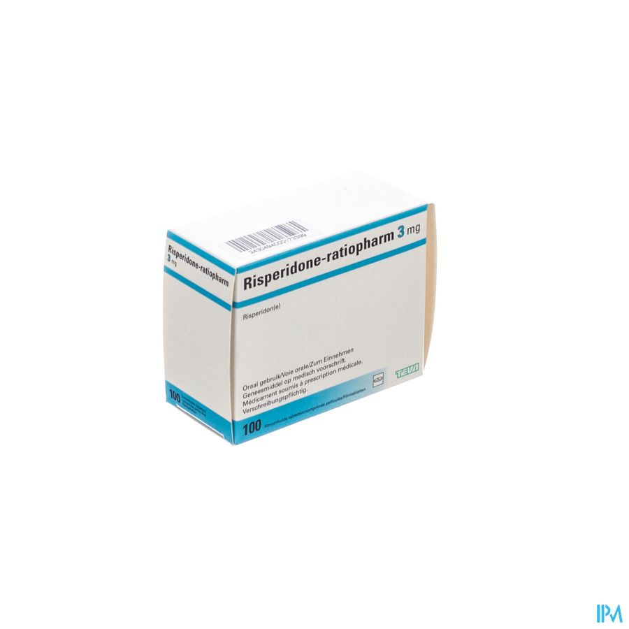 Risperidone Teva 3mg Comp 100 Risperidone Teva 3mg Comp 100
