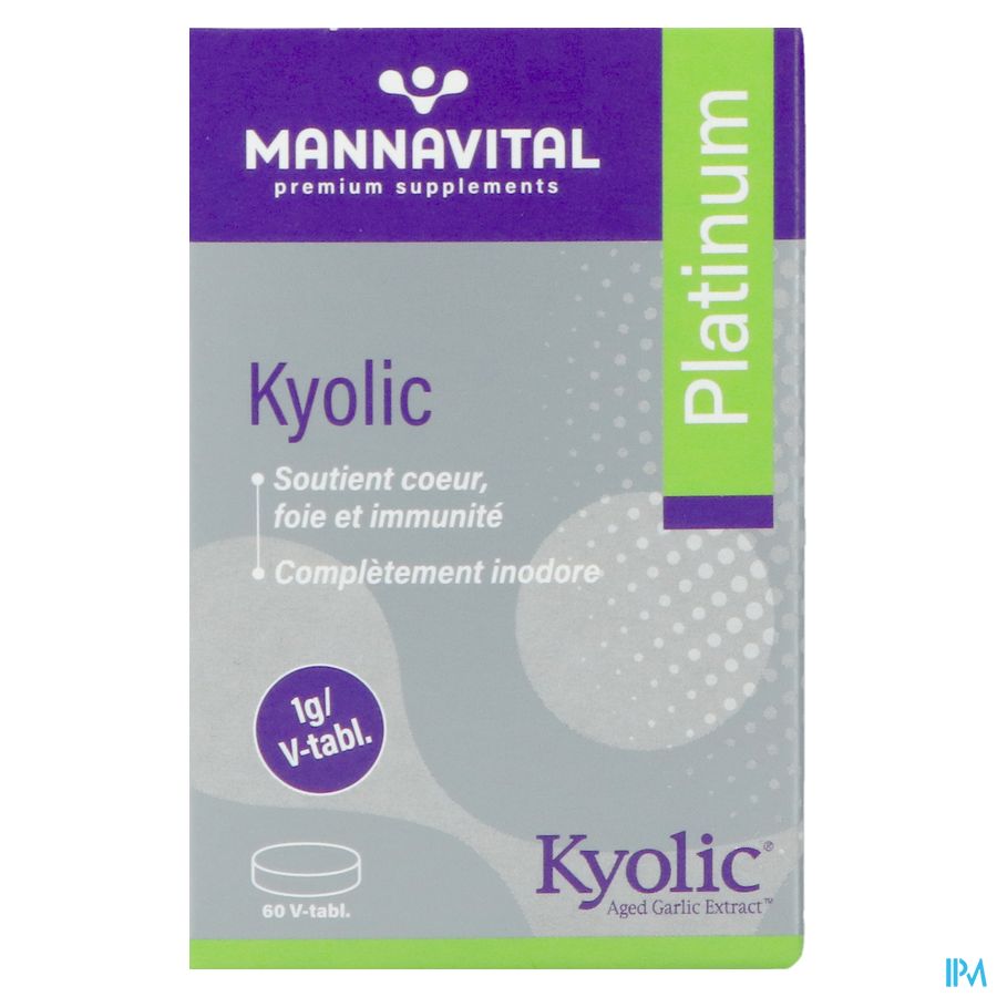 Kyolic Platinum (Gefermenteerde knoflook) 5