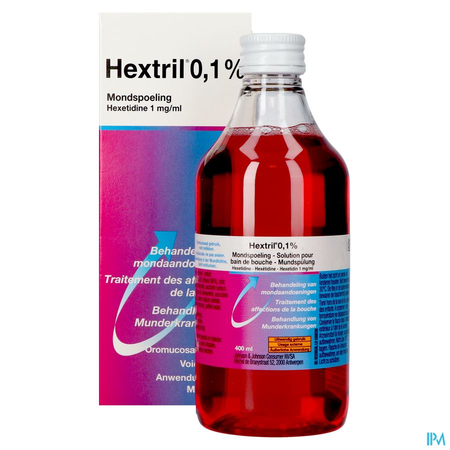 Hextril 0,1% Mondspoeling 400ml 11