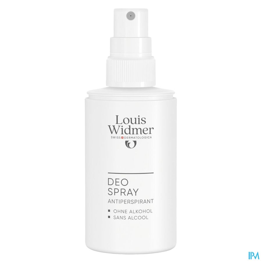 Widmer Deo Spray Antiperspirant Zonder Parfum 75ml 4