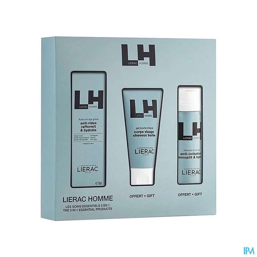 Lierac Homme Coffret Homme A/age 3 Prod 50ml