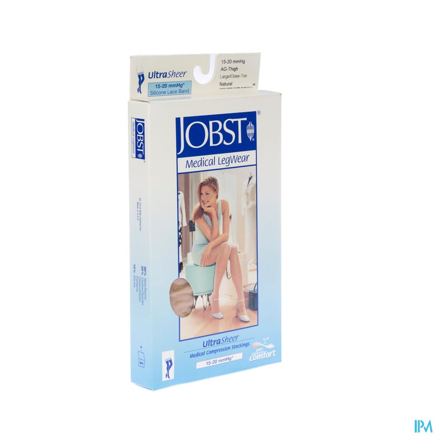 Jobst Ultrasheer Comf.k1 Dijkous Natural l