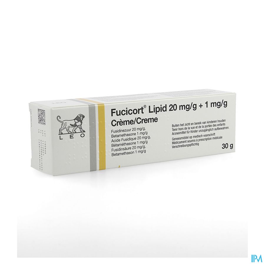 Fucicort Lipid Creme Impexeco 20mg/g+1mg/g 30g Pip Fucicort Lipid Creme Impexeco 20mg/g+1mg/g 30g Pip