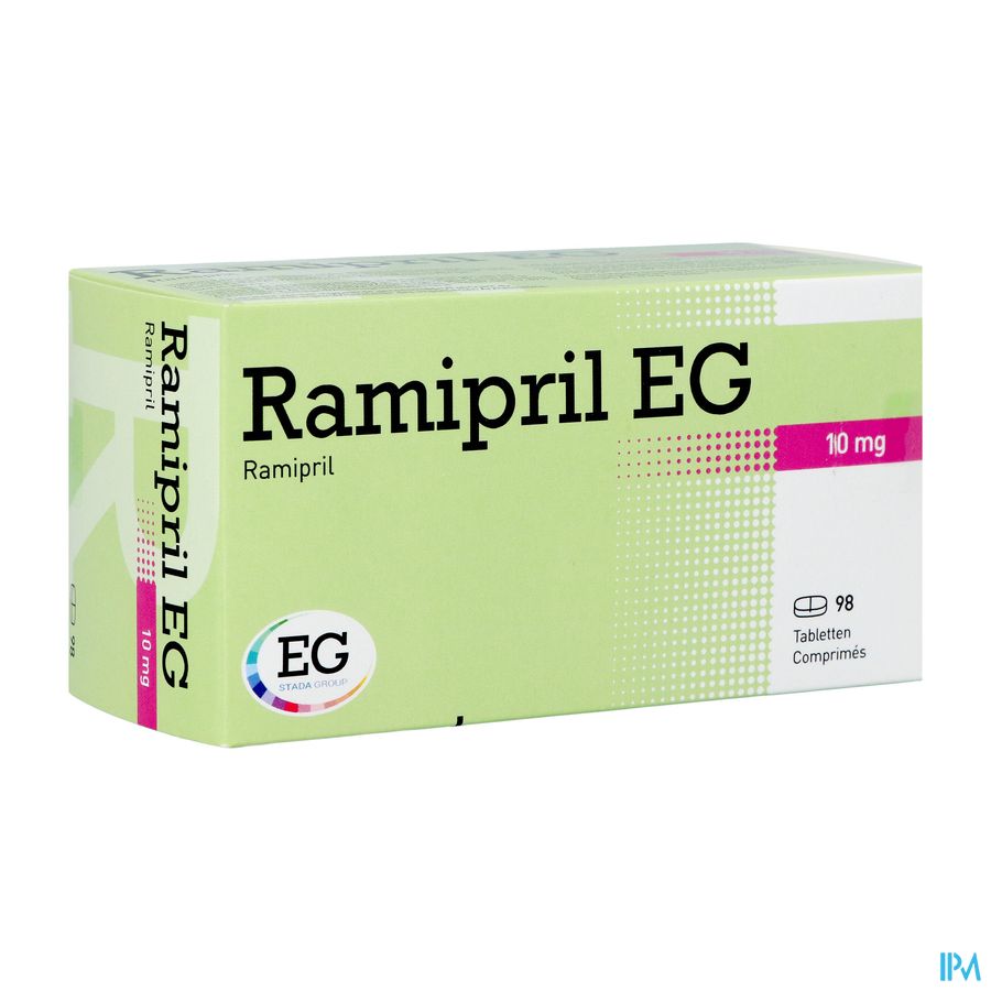 Ramipril Eg 10mg Impexeco Comp 98 X 10mg Pip Ramipril Eg 10mg Impexeco Comp 98 X 10mg Pip